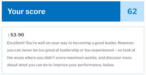 Leadership Development 8 Result